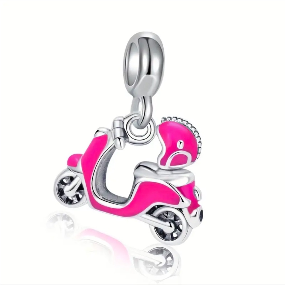 Barbie Pink Scooter Charm-NWT